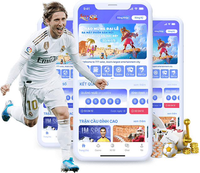 Giao diện ứng dụng MU88
